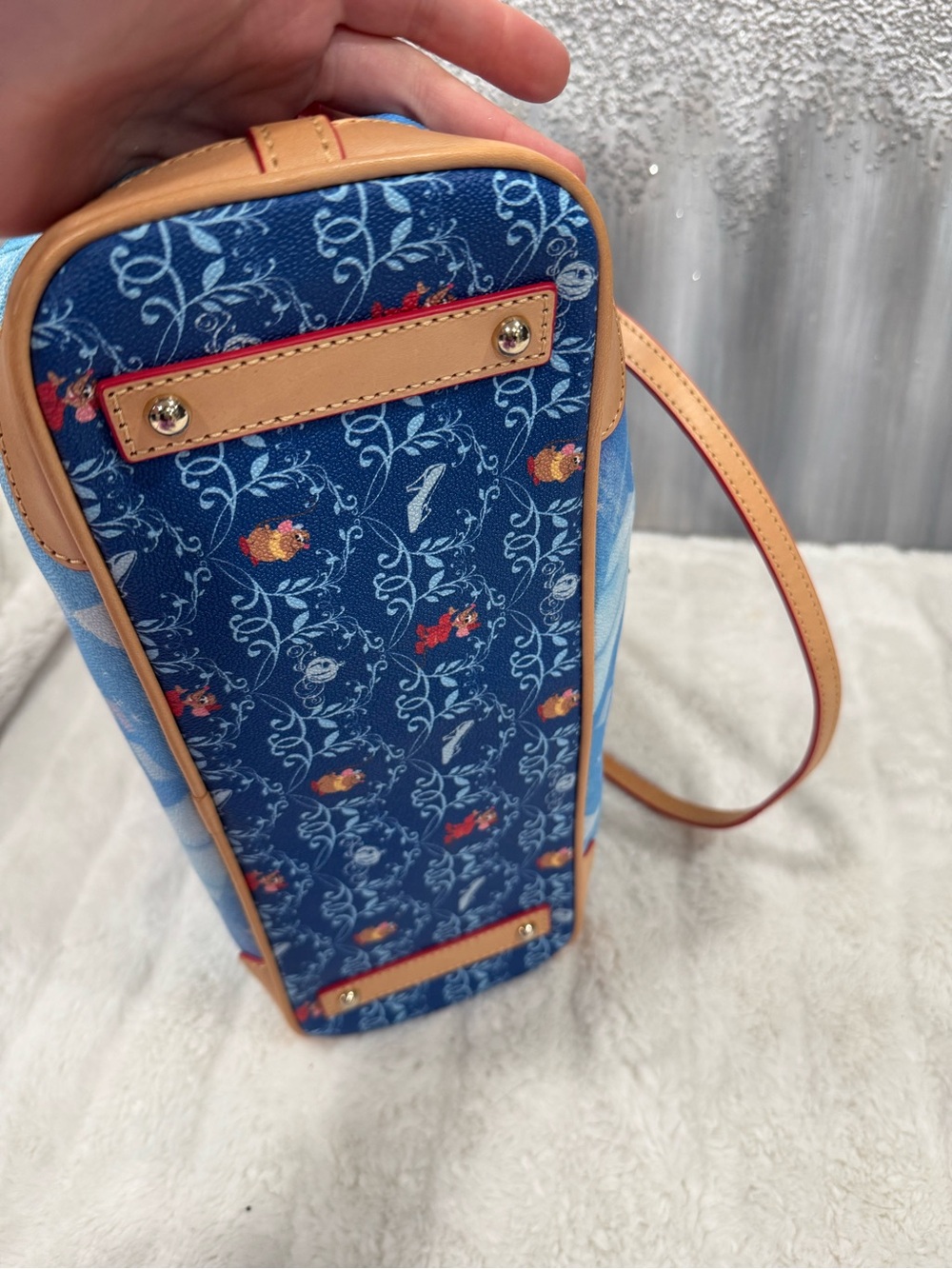 Dooney & Bourke Dream Big Cinderella Carriage Shopper Tote - Picture 7 of 12